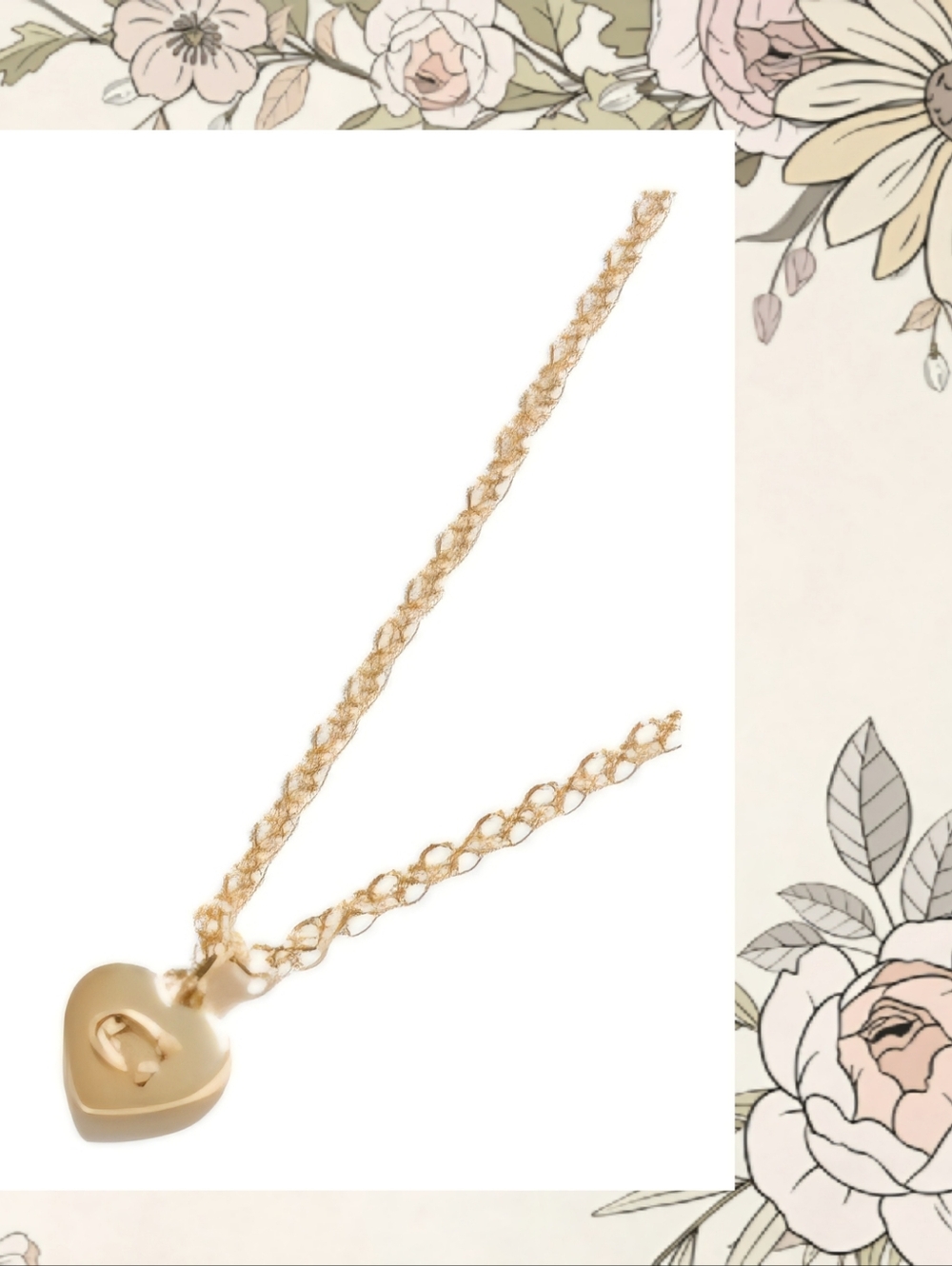 🌻 NEW! Coach Necklace w/ Heart Shaped Pendant 🌻 - Picture 2 of 12
